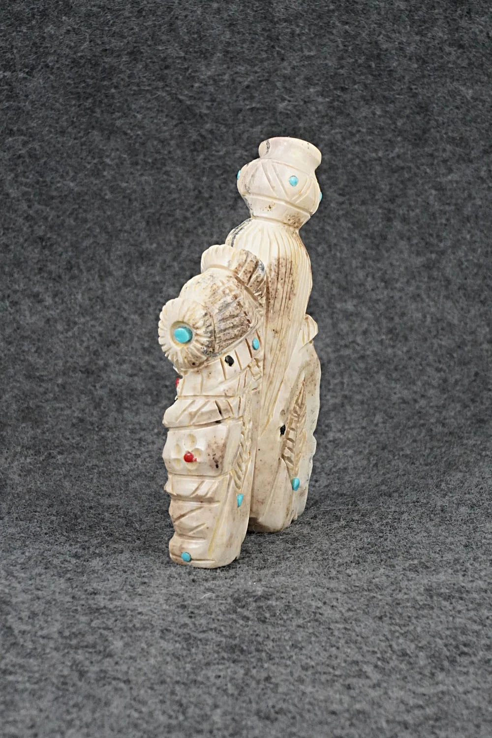 Ola Maiden Zuni Fetish Carving - Danette Laate