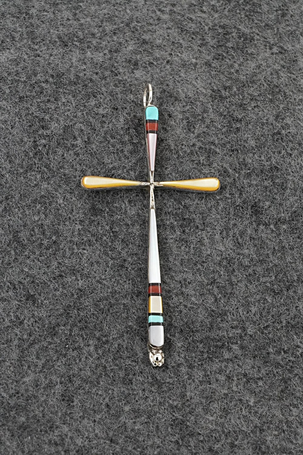 Multi-Stone & Sterling Silver Pendant - Sylvester Noche