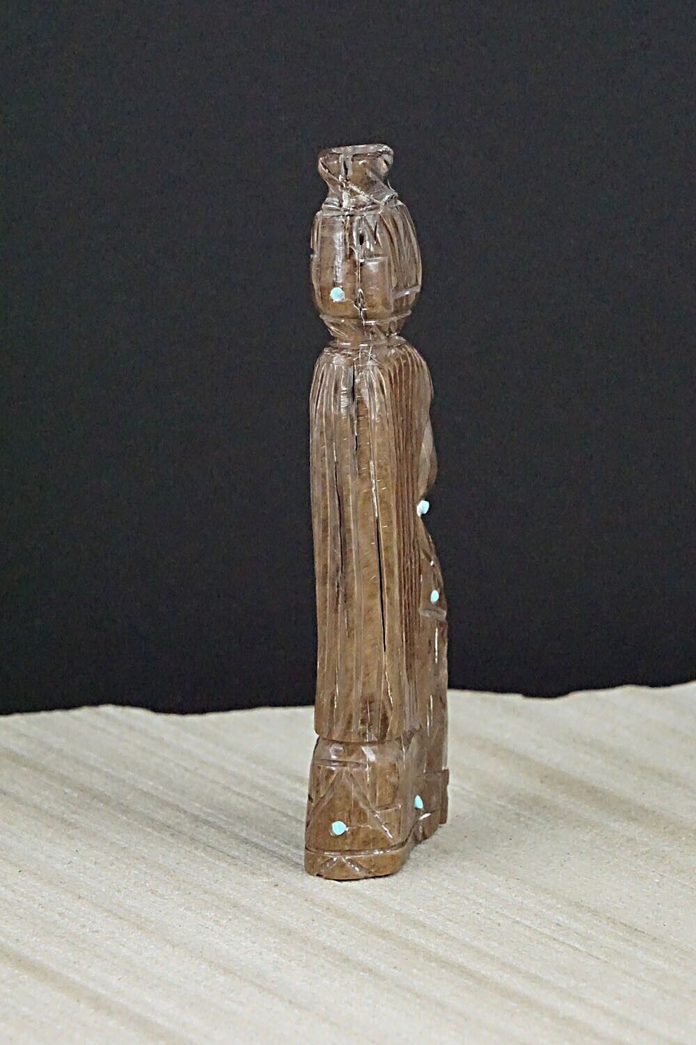Corn Maiden Zuni Fetish Carving - Michael Laweka