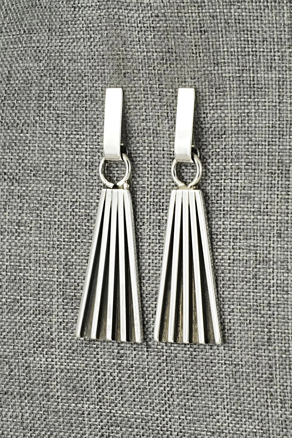 Sterling Silver Earrings - Tom Hawk