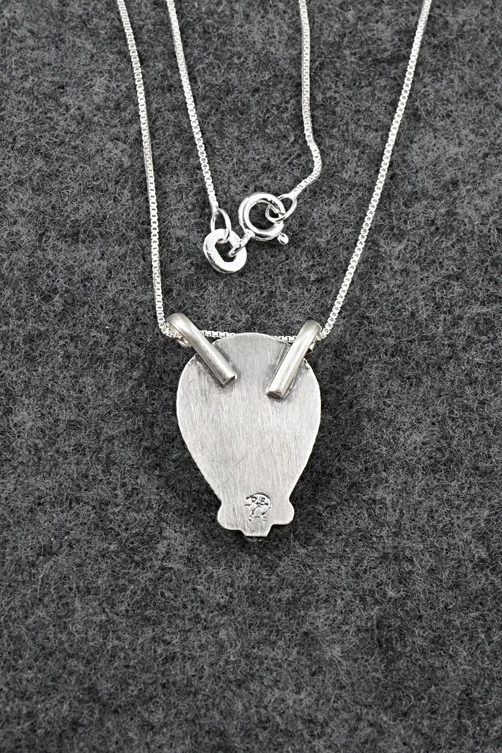 Turquoise & Sterling Silver Necklace - Sharon McCarthy