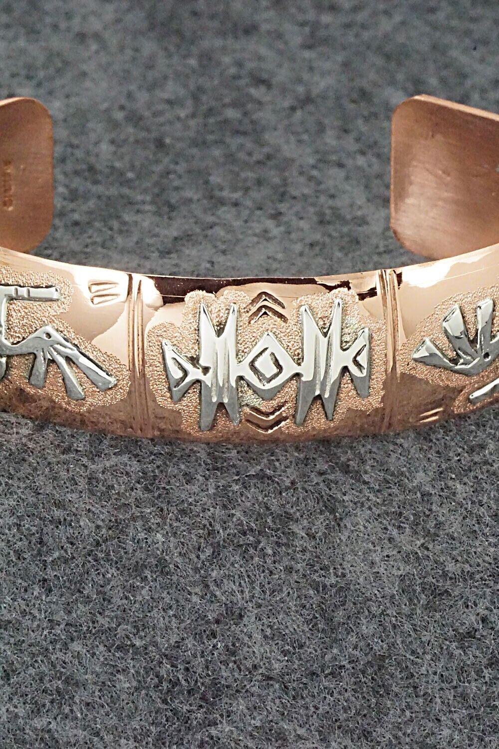 Copper & Sterling Silver Bracelet - Charlene Begay