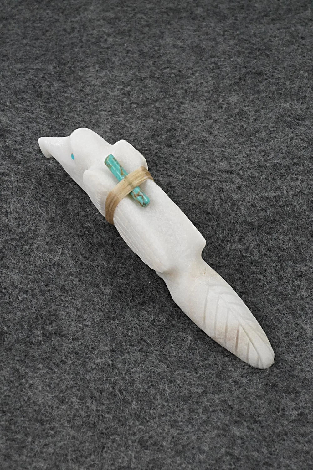 Eagle Zuni Fetish Carving - Herb Halate