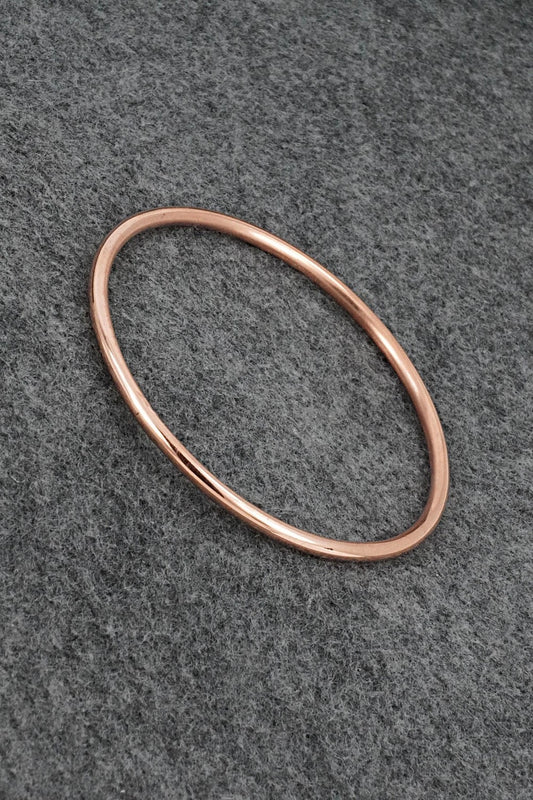 Copper Bangle Bracelet - Elaine Tahe