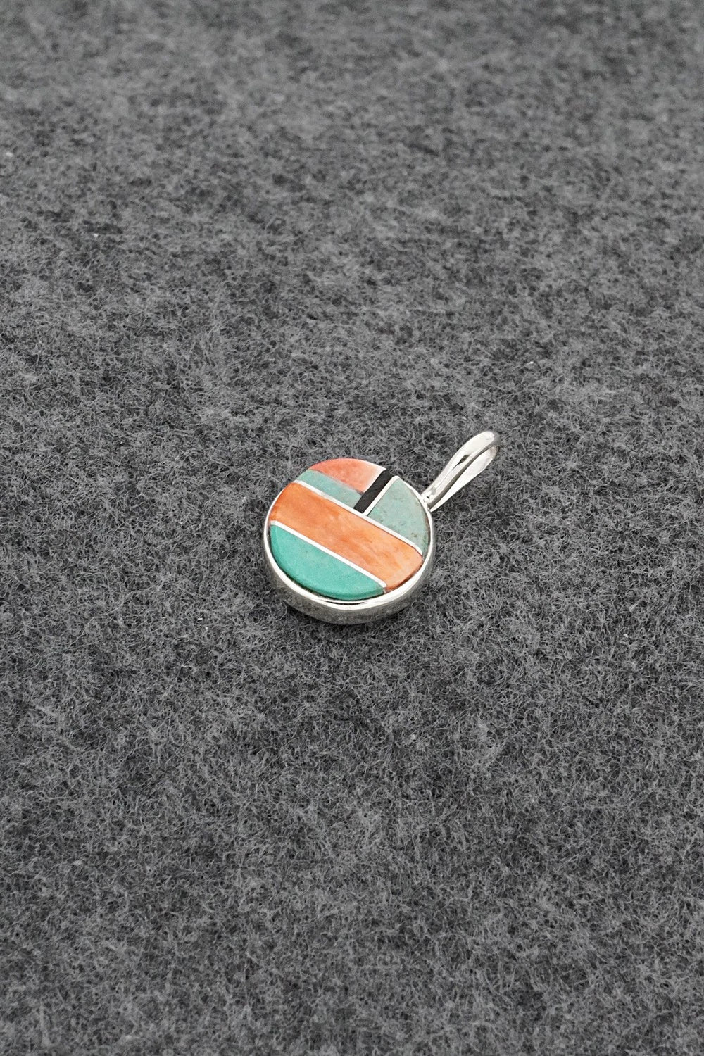 Multi-Stone & Sterling Silver Pendant - Joseph Martinez