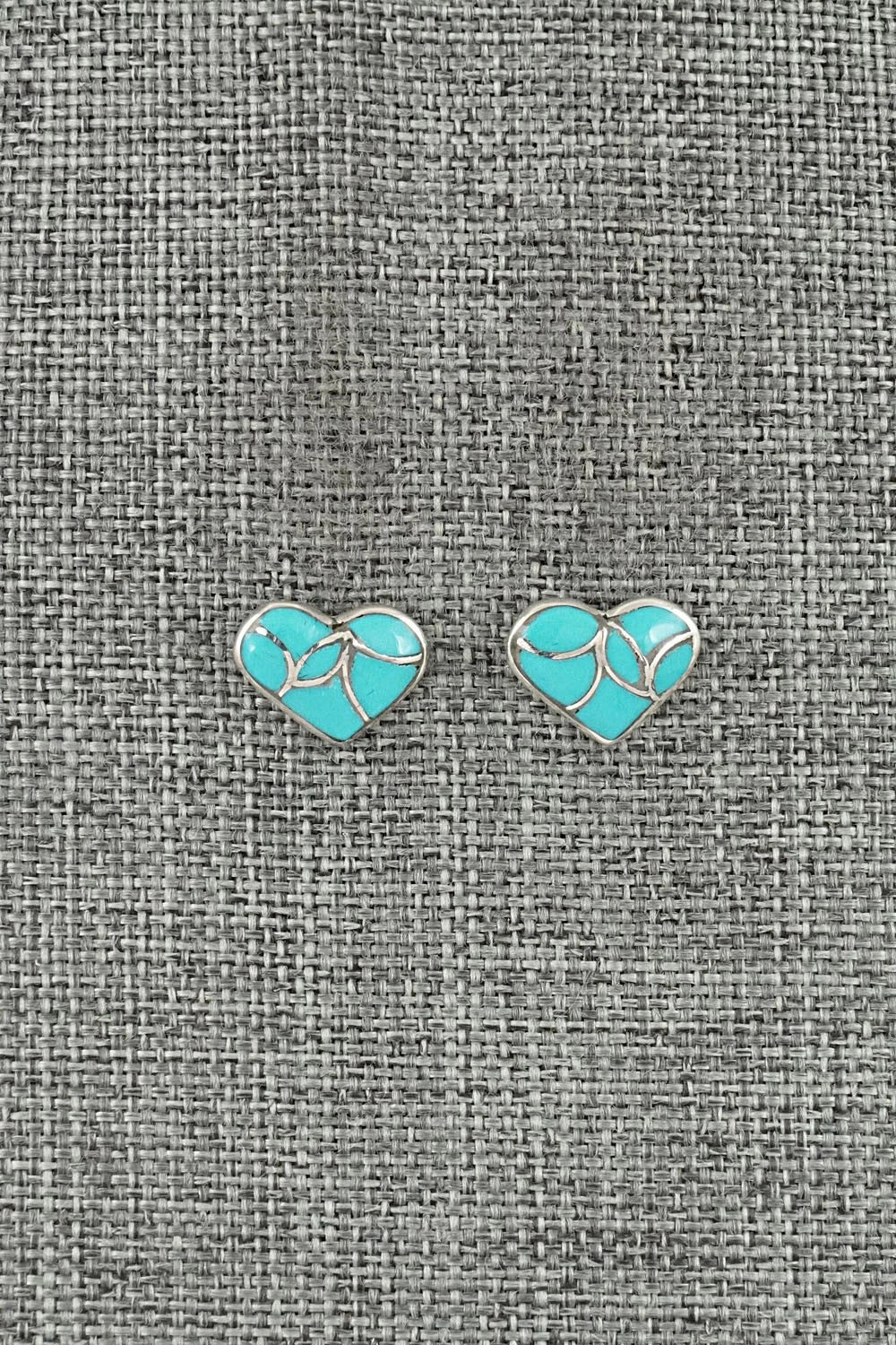 Turquoise & Sterling Silver Earrings - Orena Leekya