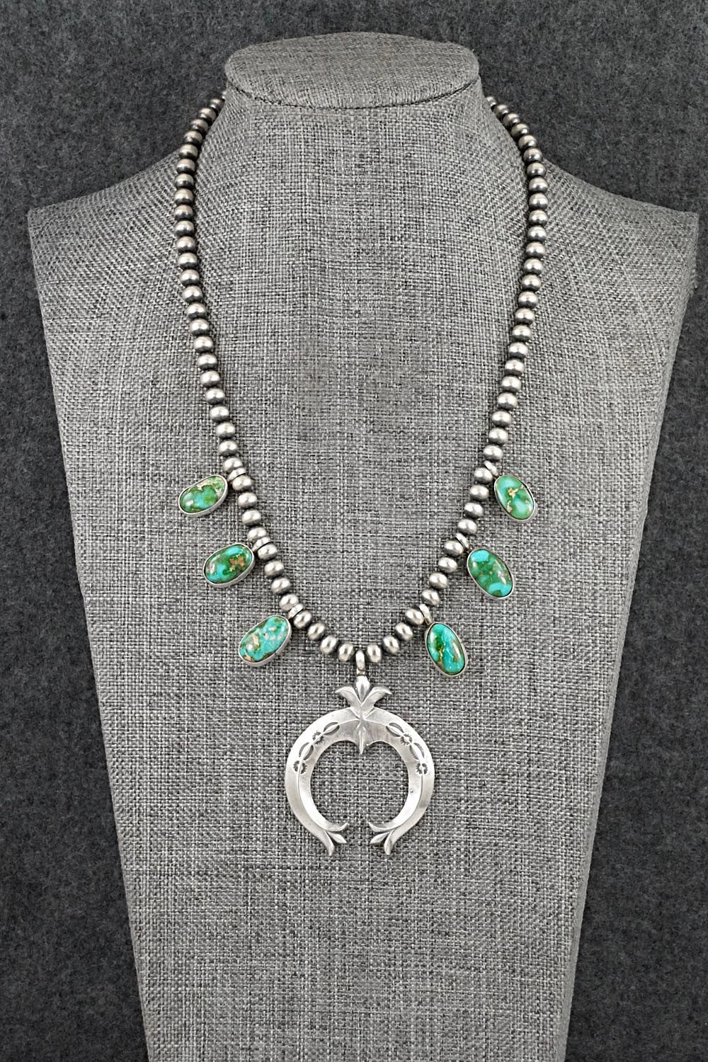 Turquoise & Sterling Silver Necklace - Latricia Largo