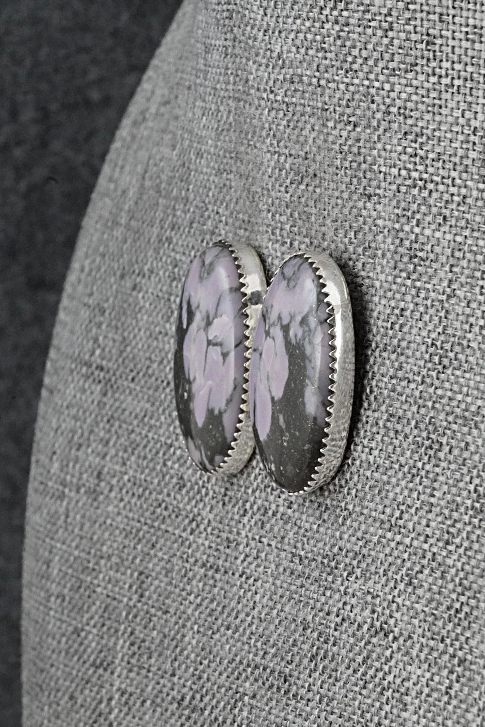 Morado & Sterling Silver Earrings - Murray Hannaweeka