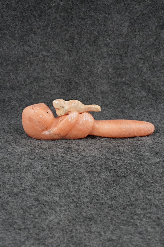Otter Zuni Fetish Carving - Justin Red Elk