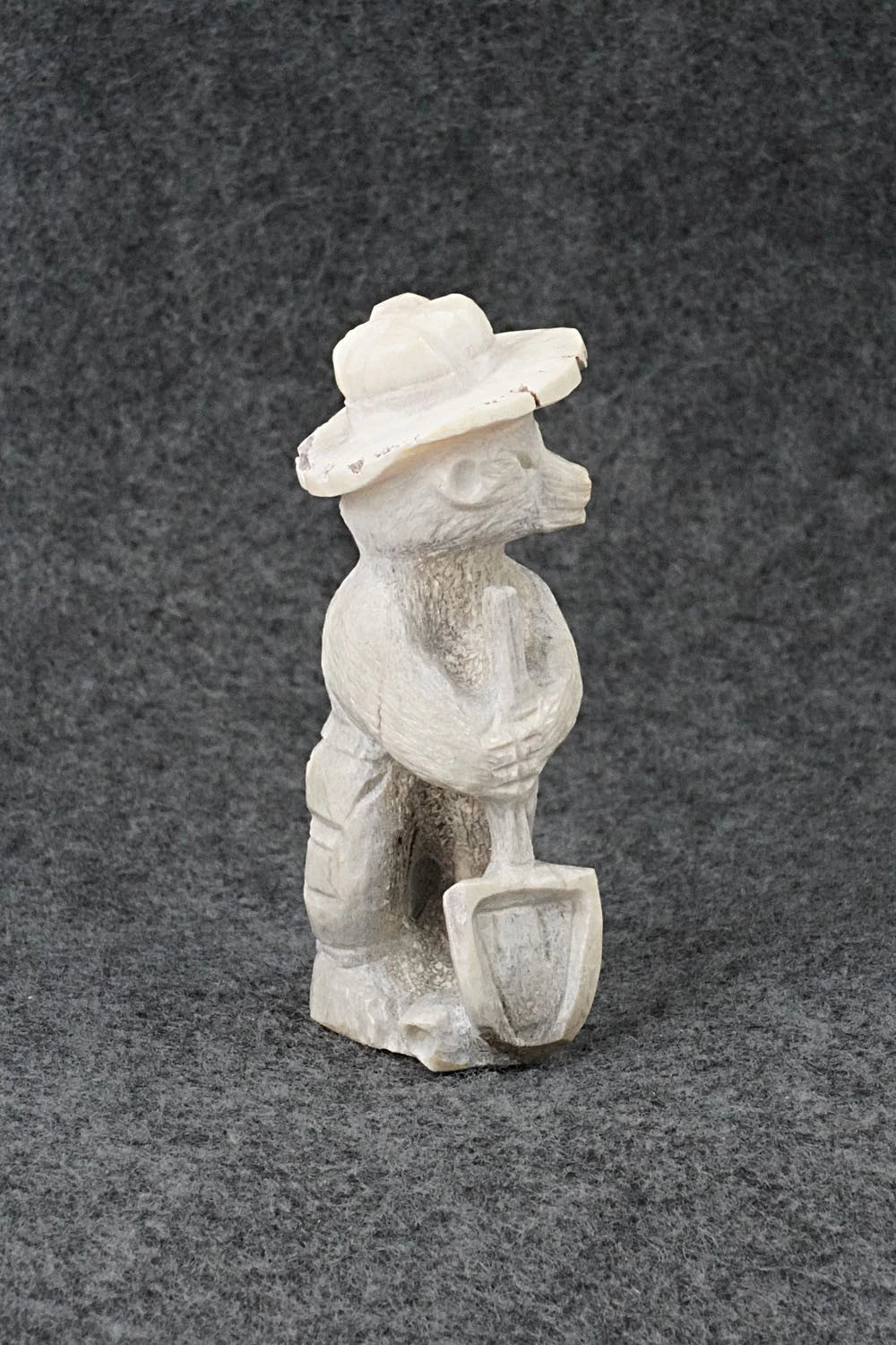 Smokey Bear Zuni Fetish Carving - Chris Peina