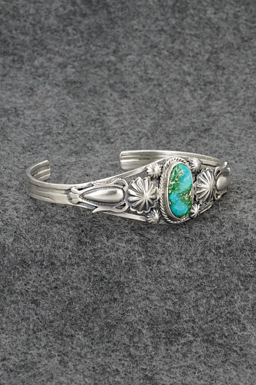 Turquoise & Sterling Silver Bracelet - Sharon McCarthy