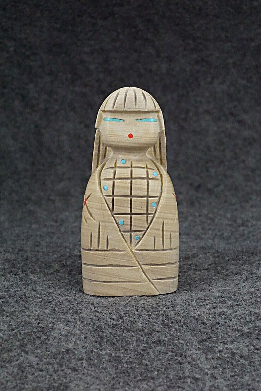 Corn Maiden Zuni Fetish Carving - Douglas Martza