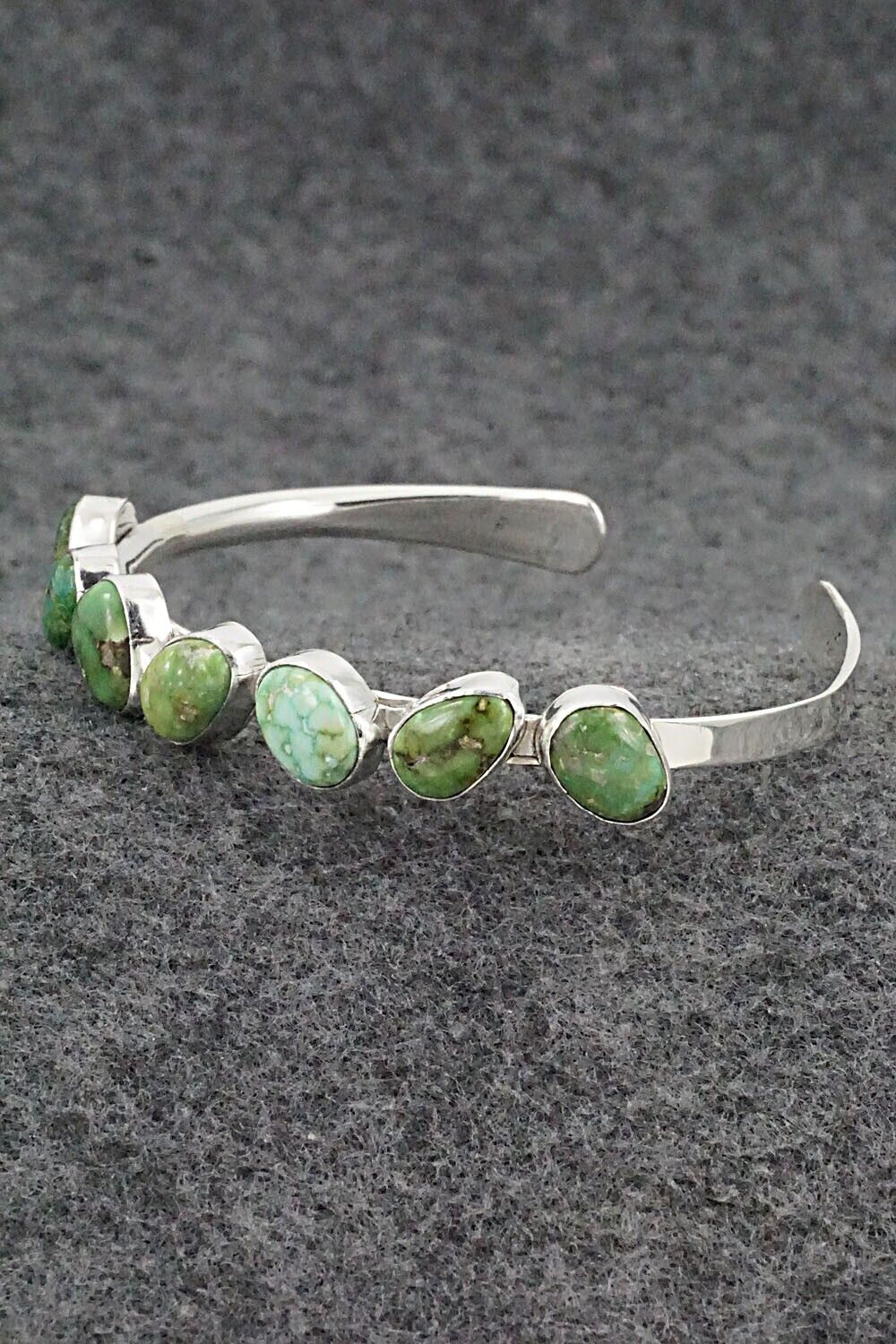 Turquoise & Sterling Silver Bracelet - Samuel Yellowhair
