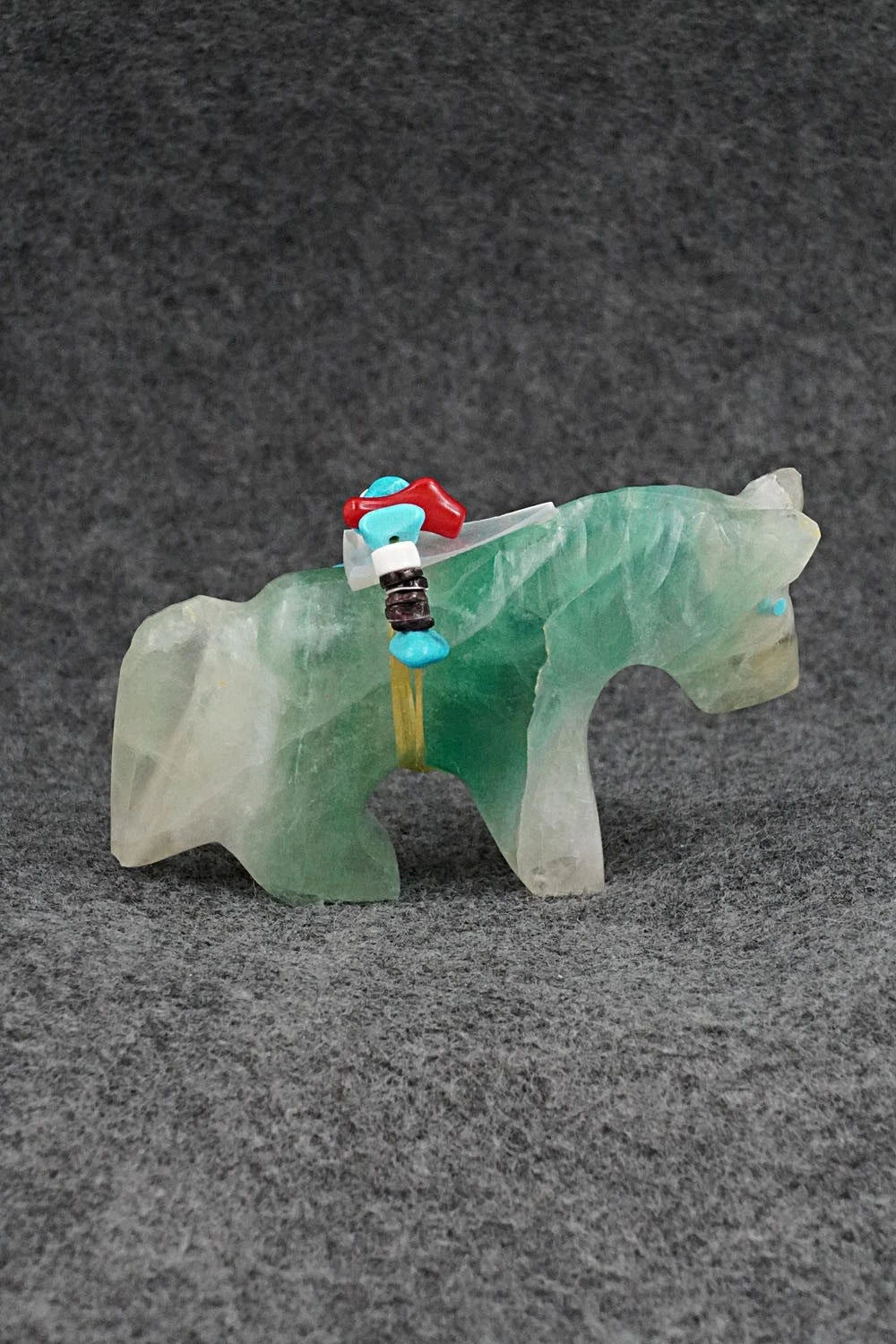 Horse Zuni Fetish Carving - Rodney Laiwakete