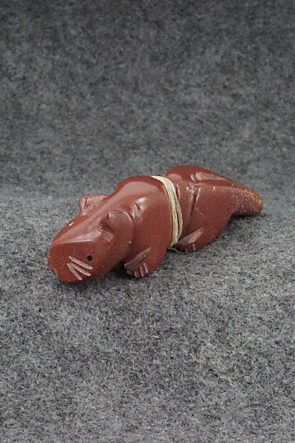 Mountain Lion Zuni Fetish Carving - Justin Red Elk