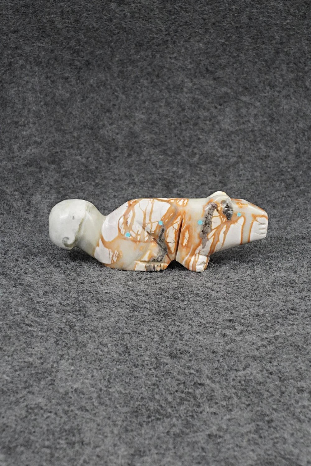 Mountain Lion Zuni Fetish Carving - David Chavez