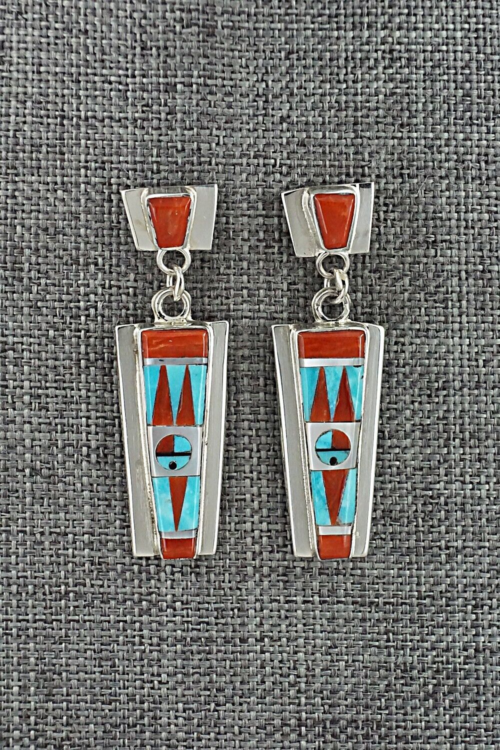 Multi-Stone & Sterling Silver Earrings - Patty Edaakie