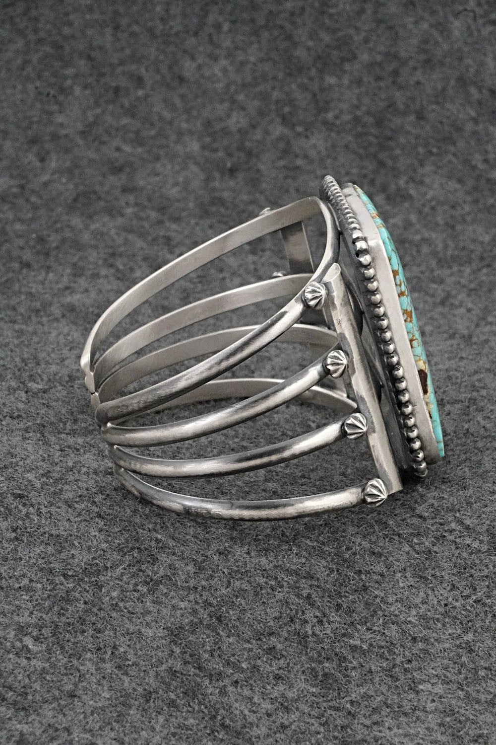 Turquoise & Sterling Silver Bracelet - Mark Yazzie