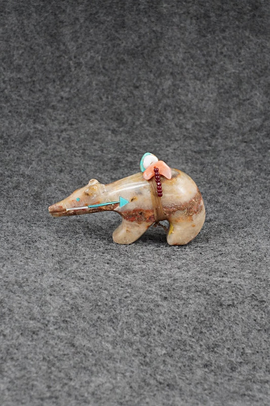 Bear Zuni Fetish Carving - Douglas Martza
