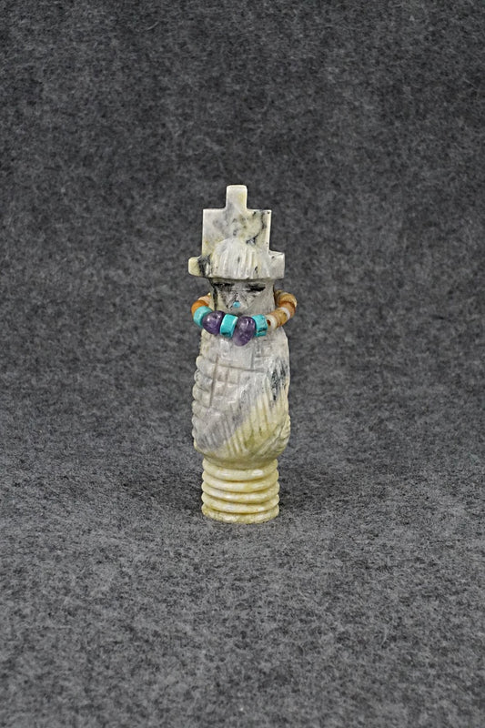 Corn Maiden Zuni Fetish Carving - Farlan & Paulette Quam