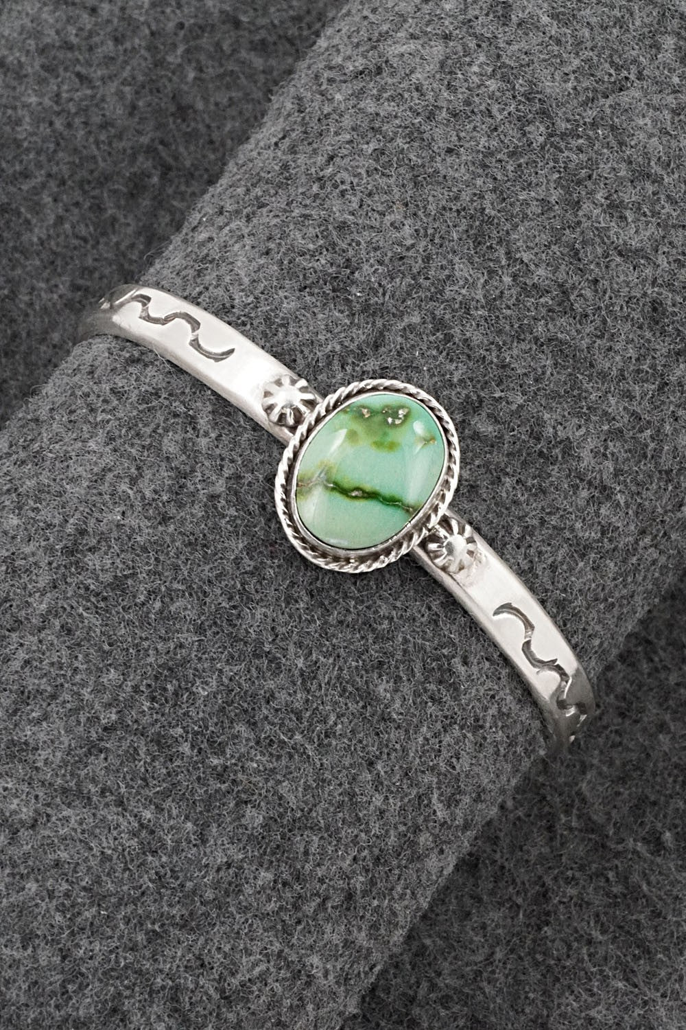 Turquoise & Sterling Silver Bracelet - Samuel Yellowhair