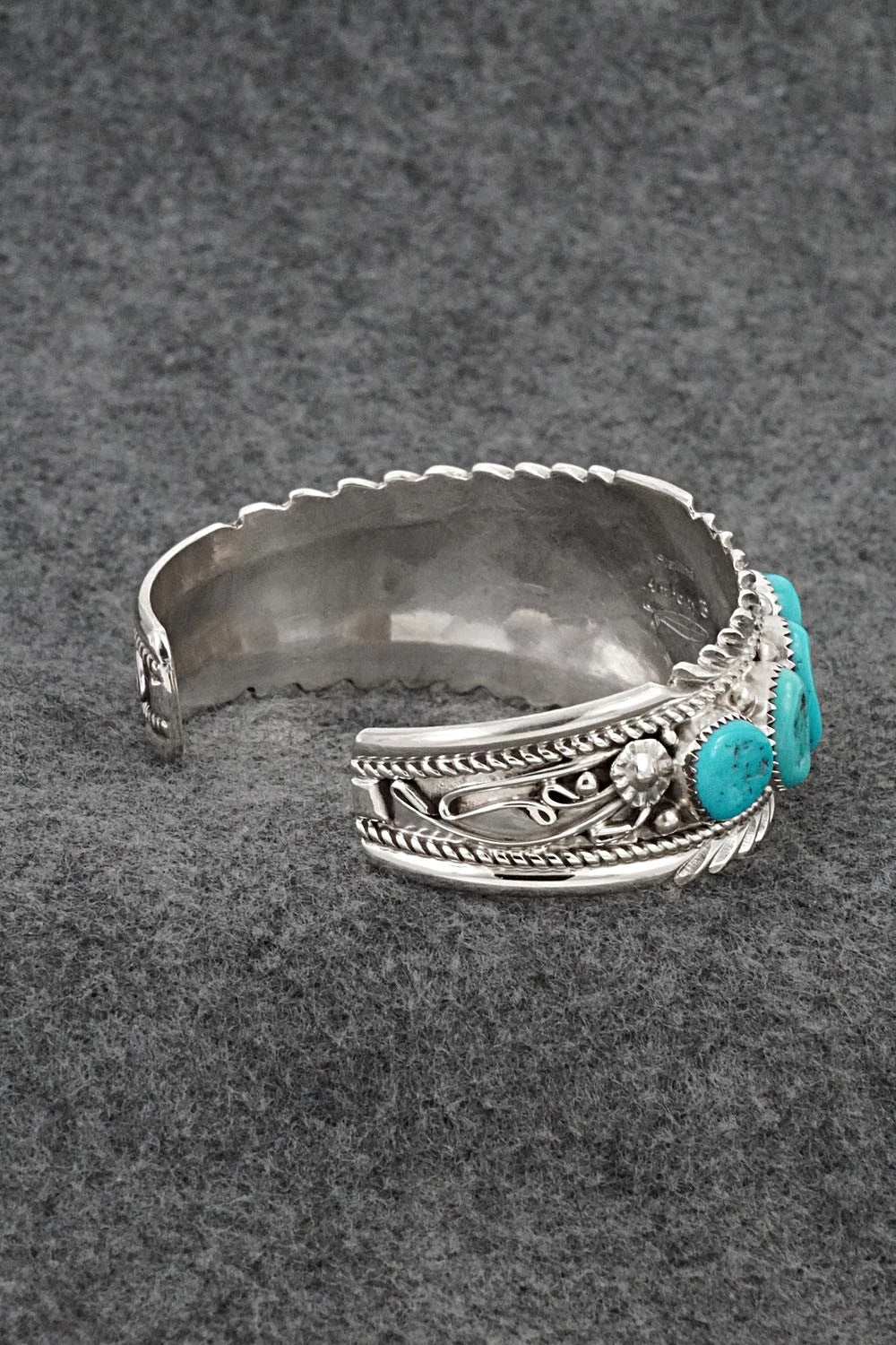 Turquoise & Sterling Silver Bracelet - Anthony Brown