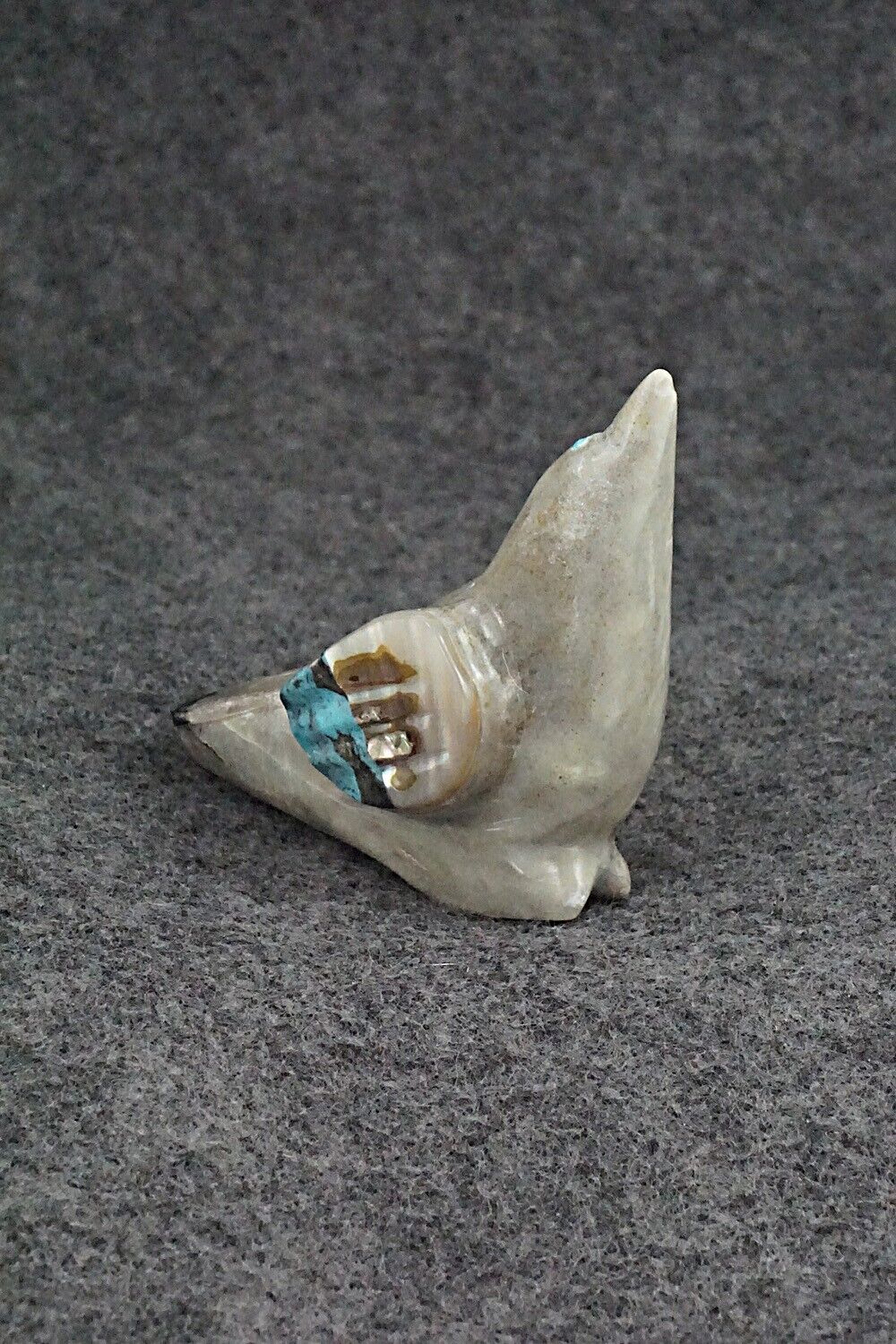 Bird Zuni Fetish Carving - Delvin Leekya