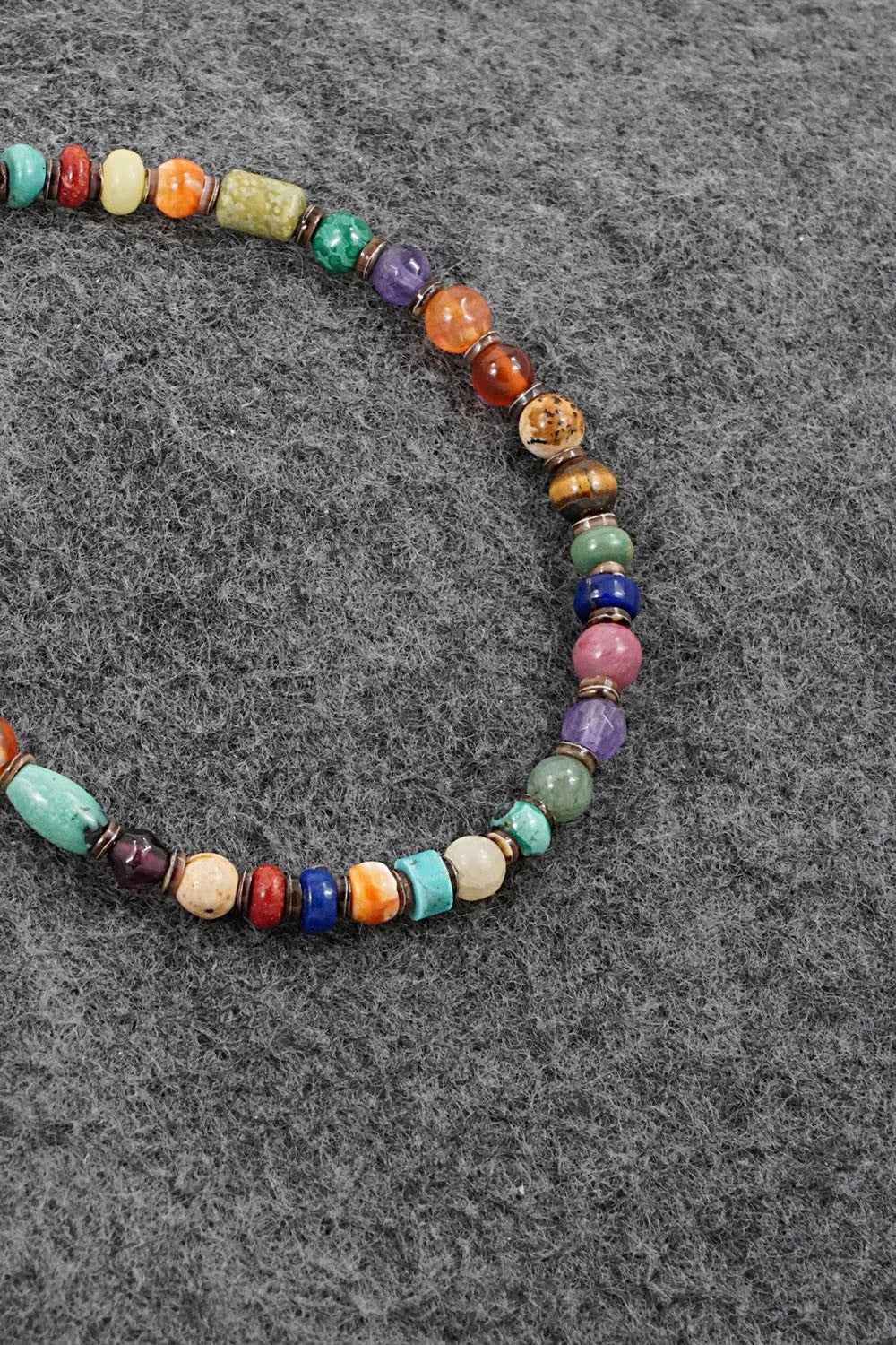 Multi-Stone & Sterling Silver Bracelet - Helen Tsosie