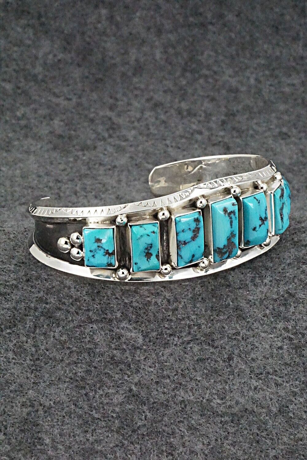 Turquoise & Sterling Silver Bracelet - Davey Morgan