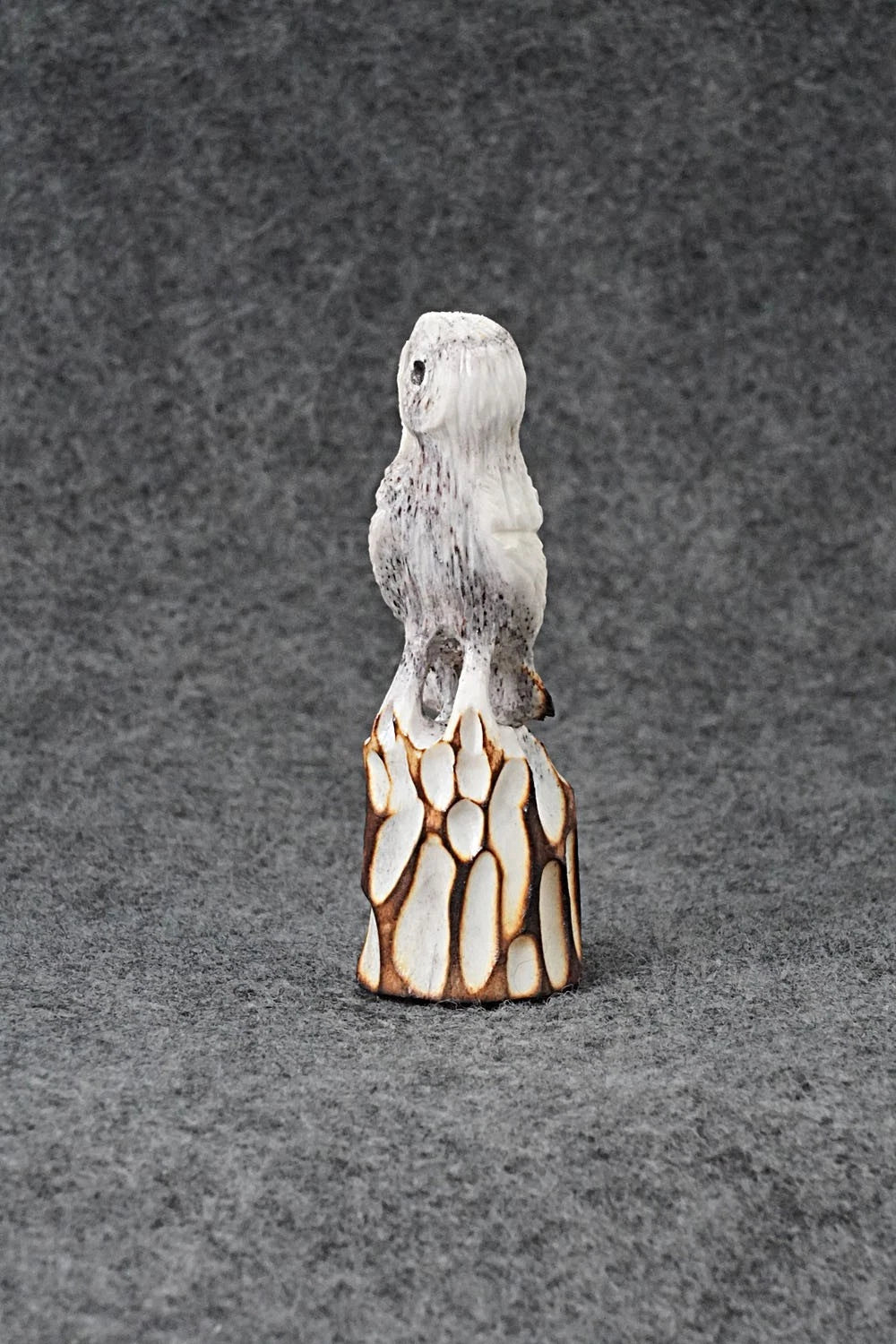 Owl Zuni Fetish Carving - Ruben Najera