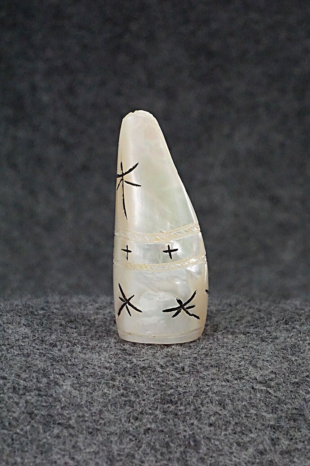 Corn Maiden Zuni Fetish Carving - Sandra Quandelacy