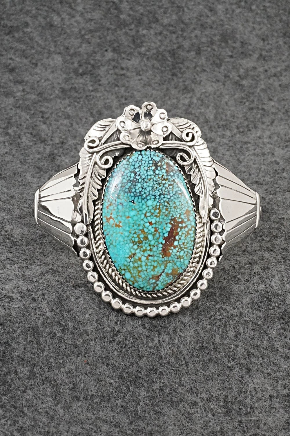 Turquoise & Sterling Silver Bracelet - Gilbert Martin