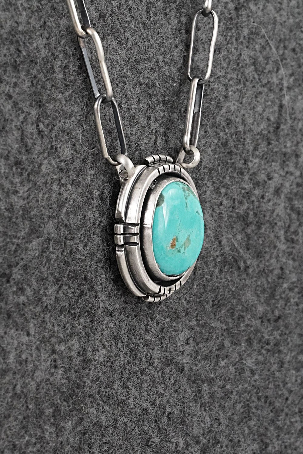 Turquoise & Sterling Silver Necklace - Daniel Benally