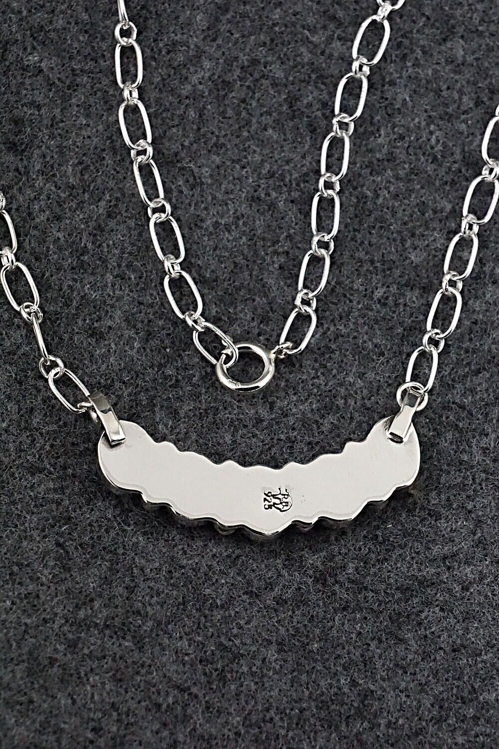 Turquoise & Sterling Silver Necklace - Kimberly Yazzie