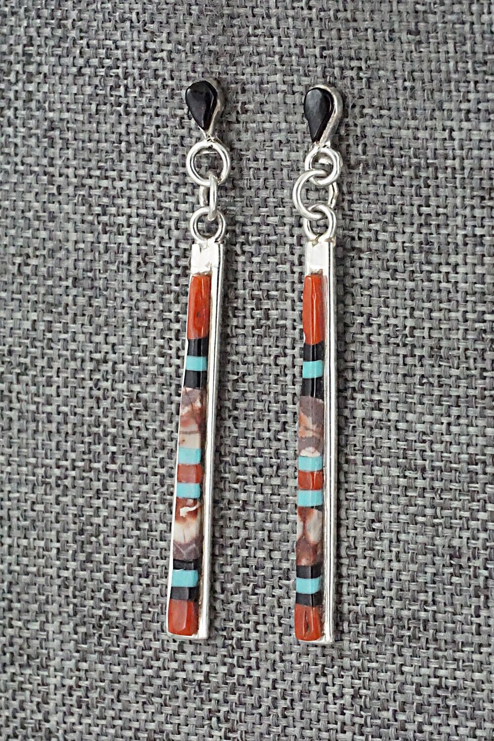 Multi-Stone & Sterling Silver Earrings - Jeanette Chavez