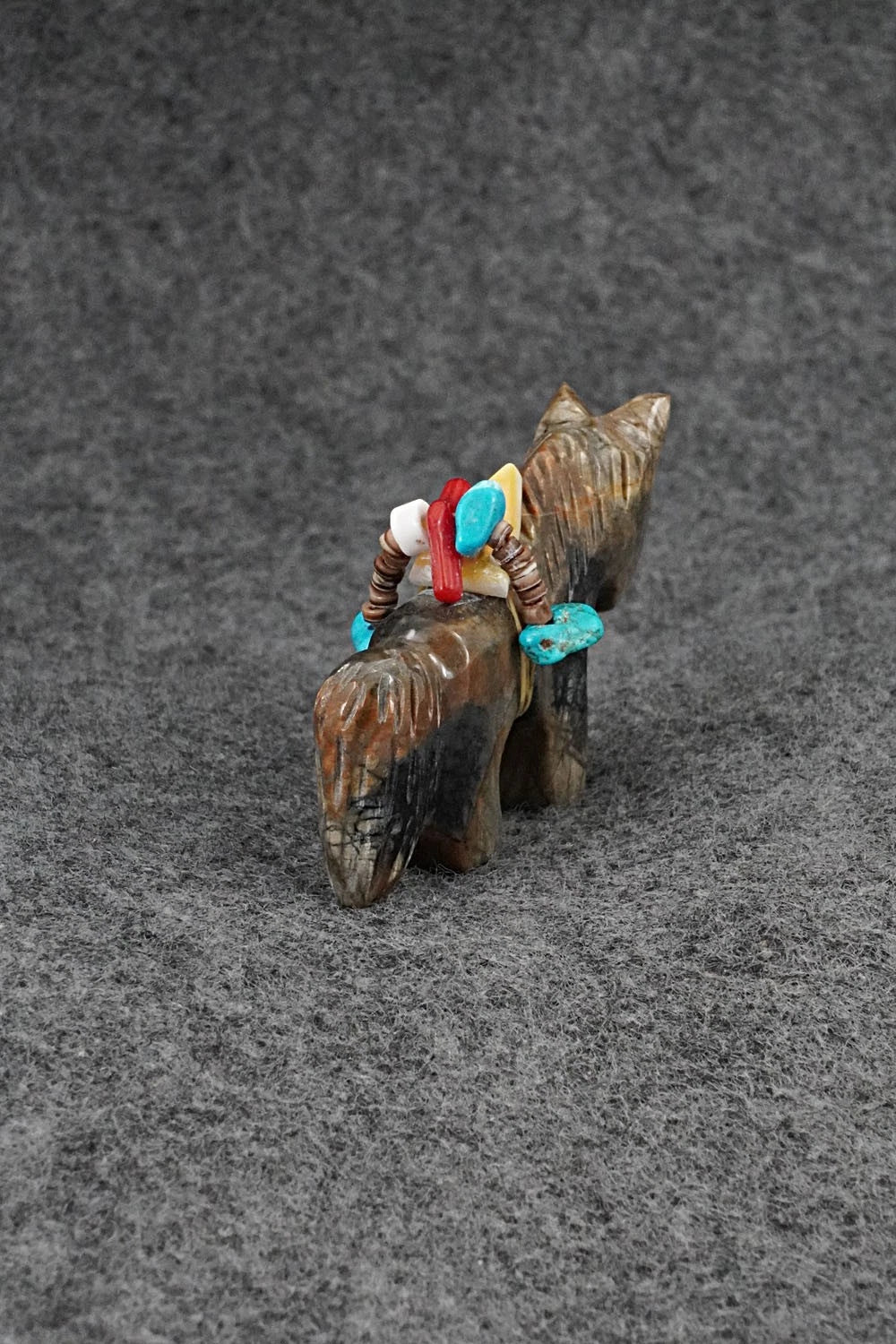 Horse Zuni Fetish Carving - Rodney Laiwakete