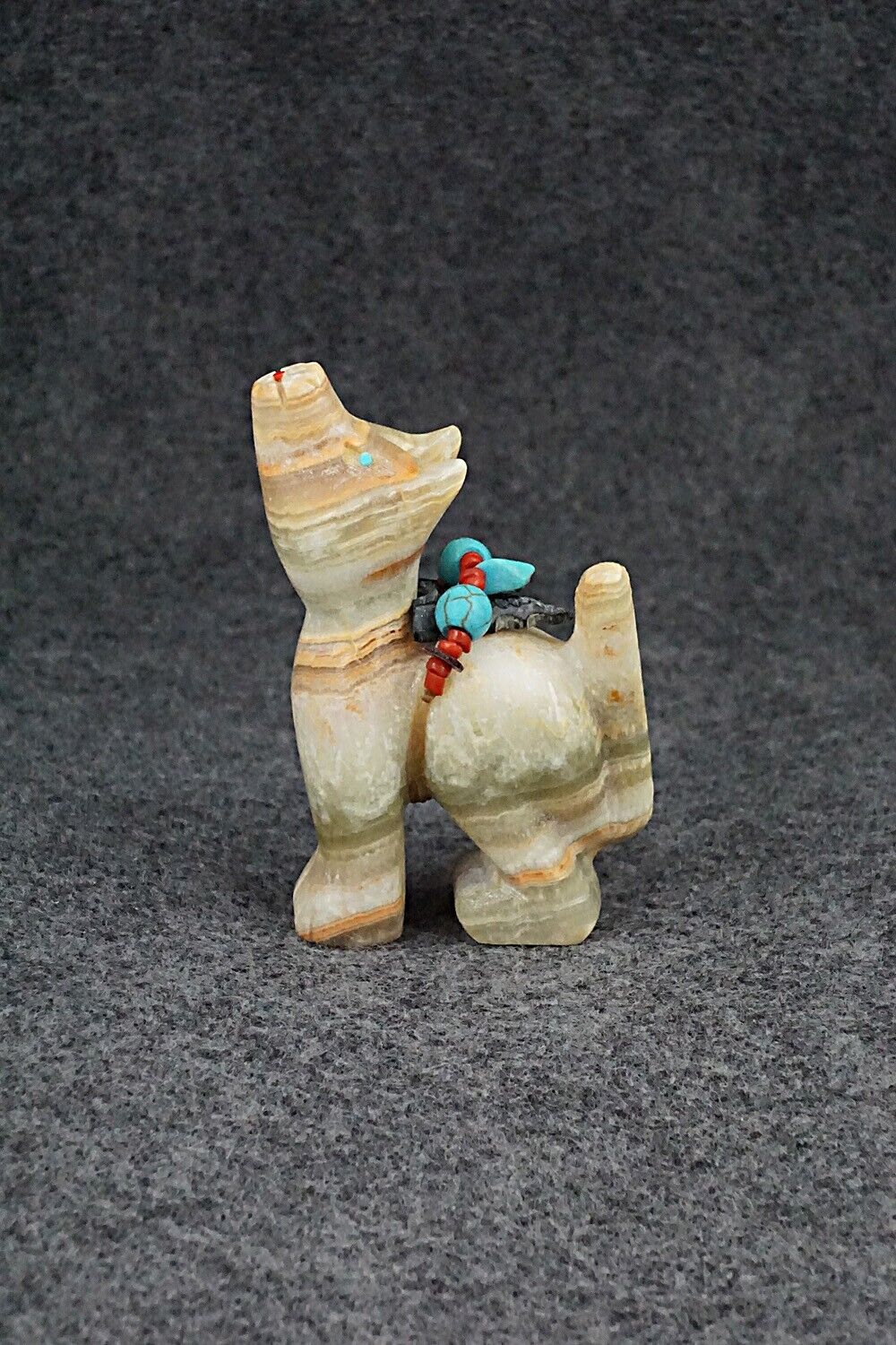 Wolf Zuni Fetish Carving - Douglas Martza