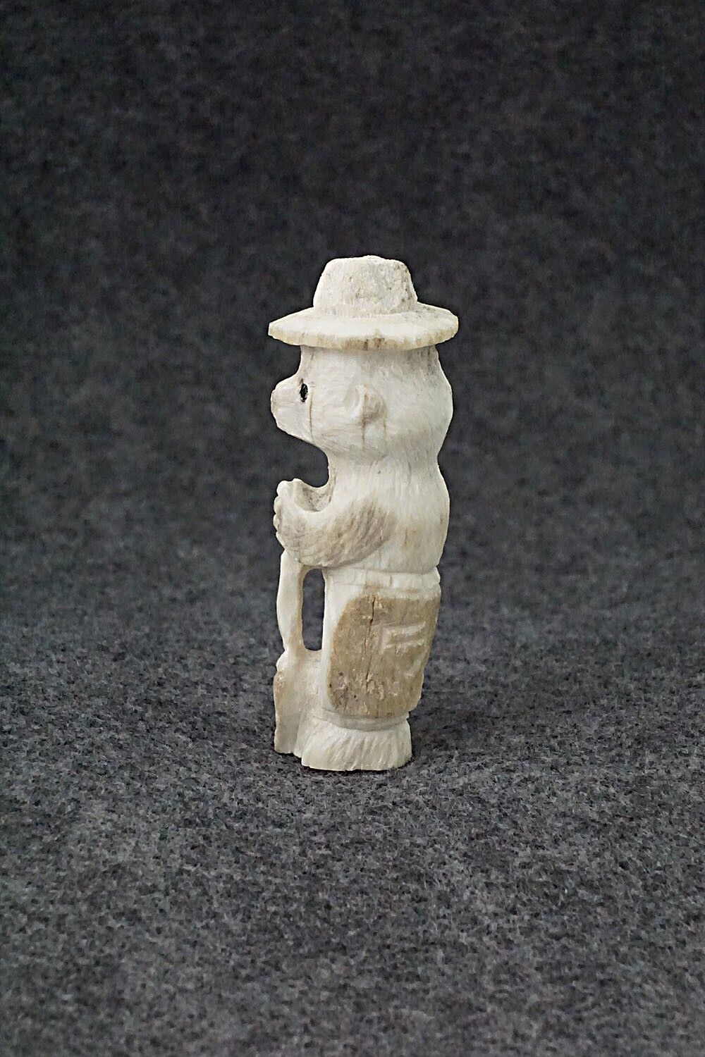 Smokey Bear Zuni Fetish Carving - Chris Peina