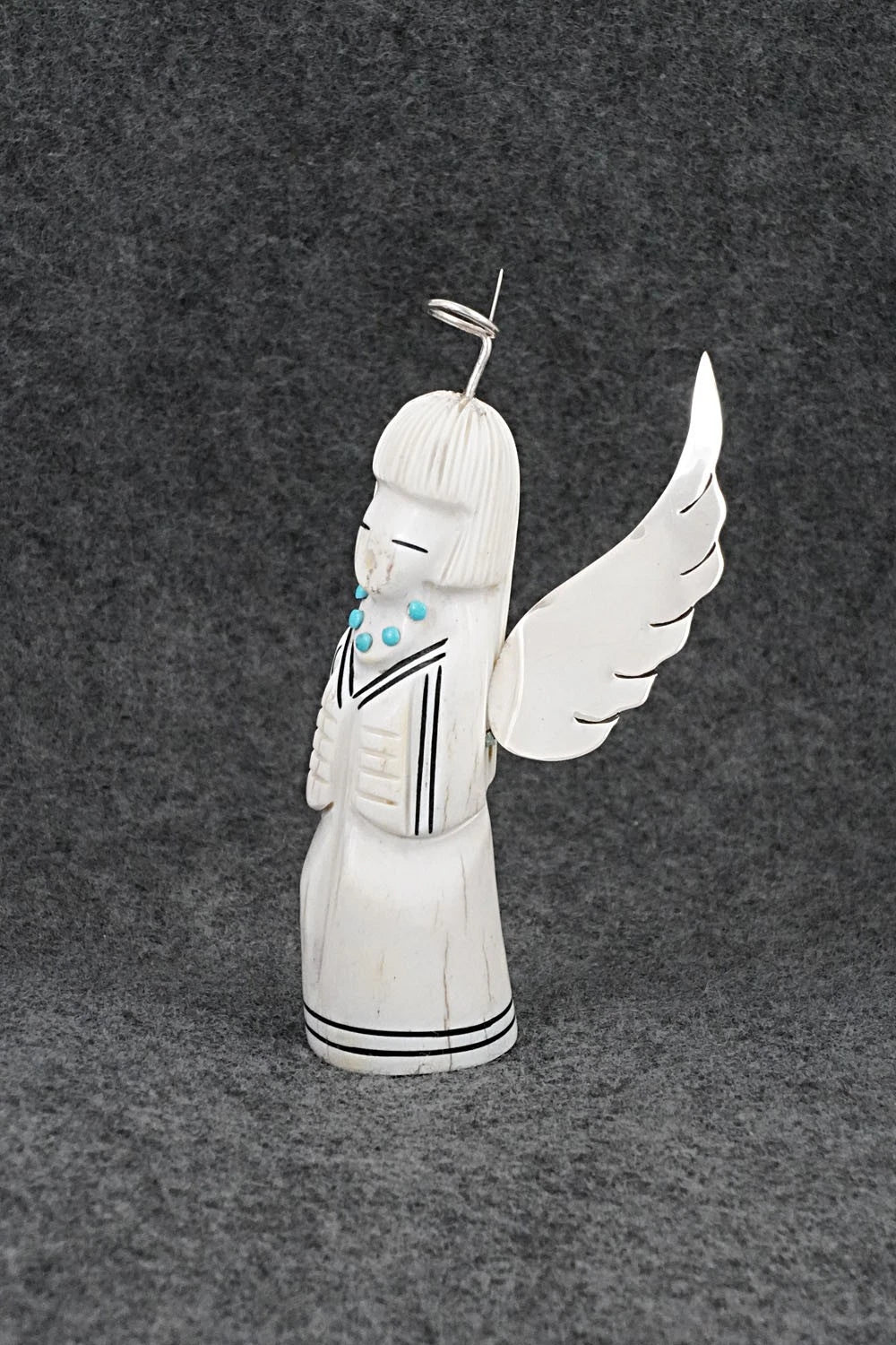 Angel Zuni Fetish Carving - Claudia Peina