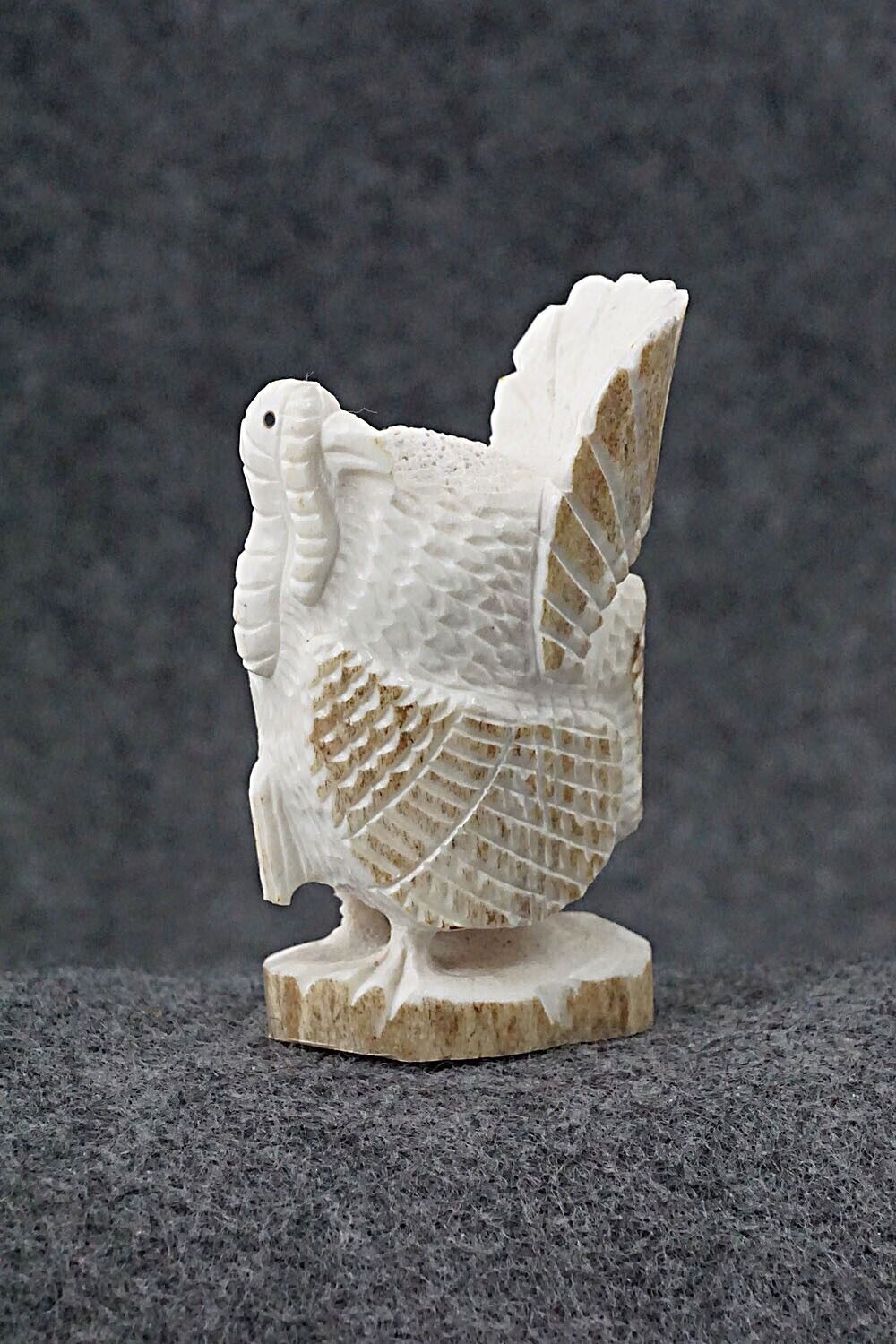 Turkey Zuni Fetish Carving - Chris Peina