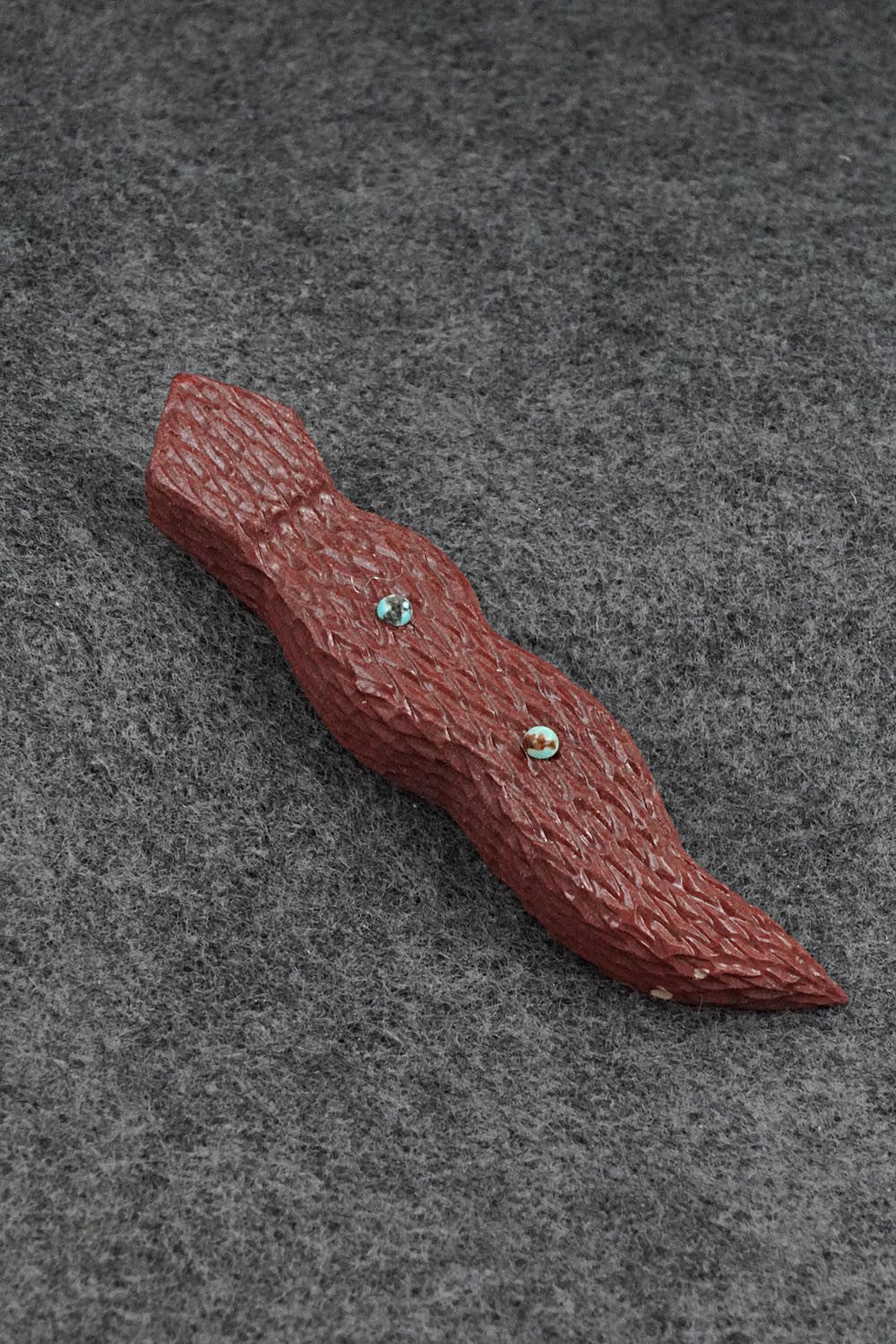 Snake Zuni Fetish Carving - Jesus Espino