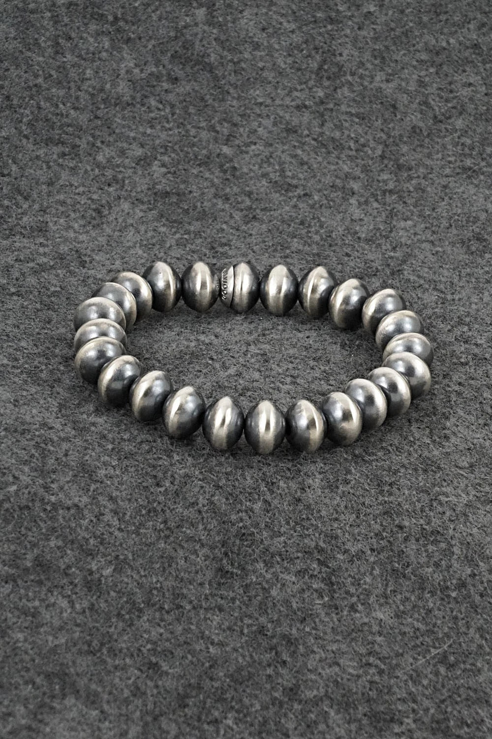 Sterling Silver Navajo Pearl Bracelet - Bryannen Halwood