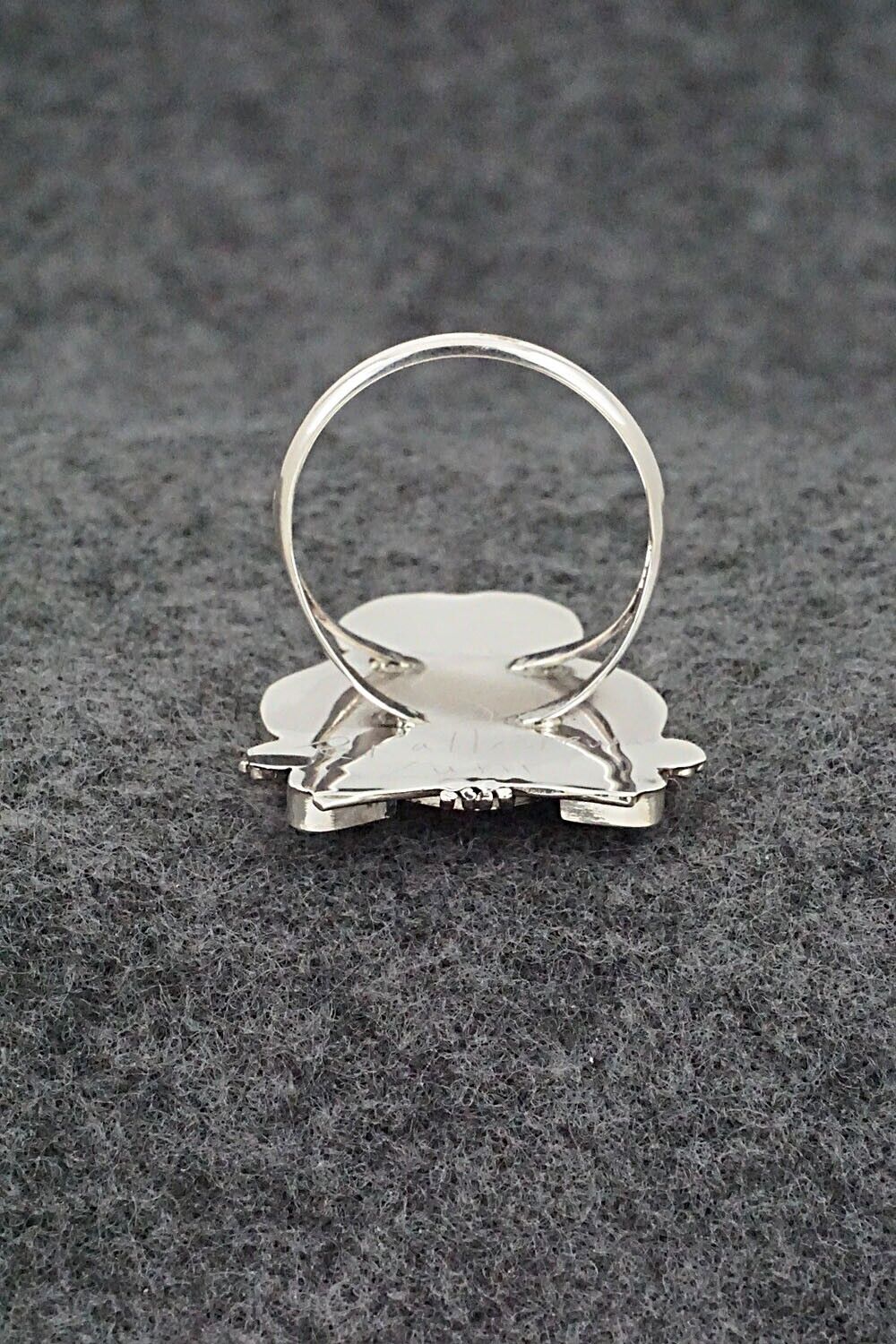 Multi-Stone & Sterling Silver Ring - Reginda Kallestewa - Size 9
