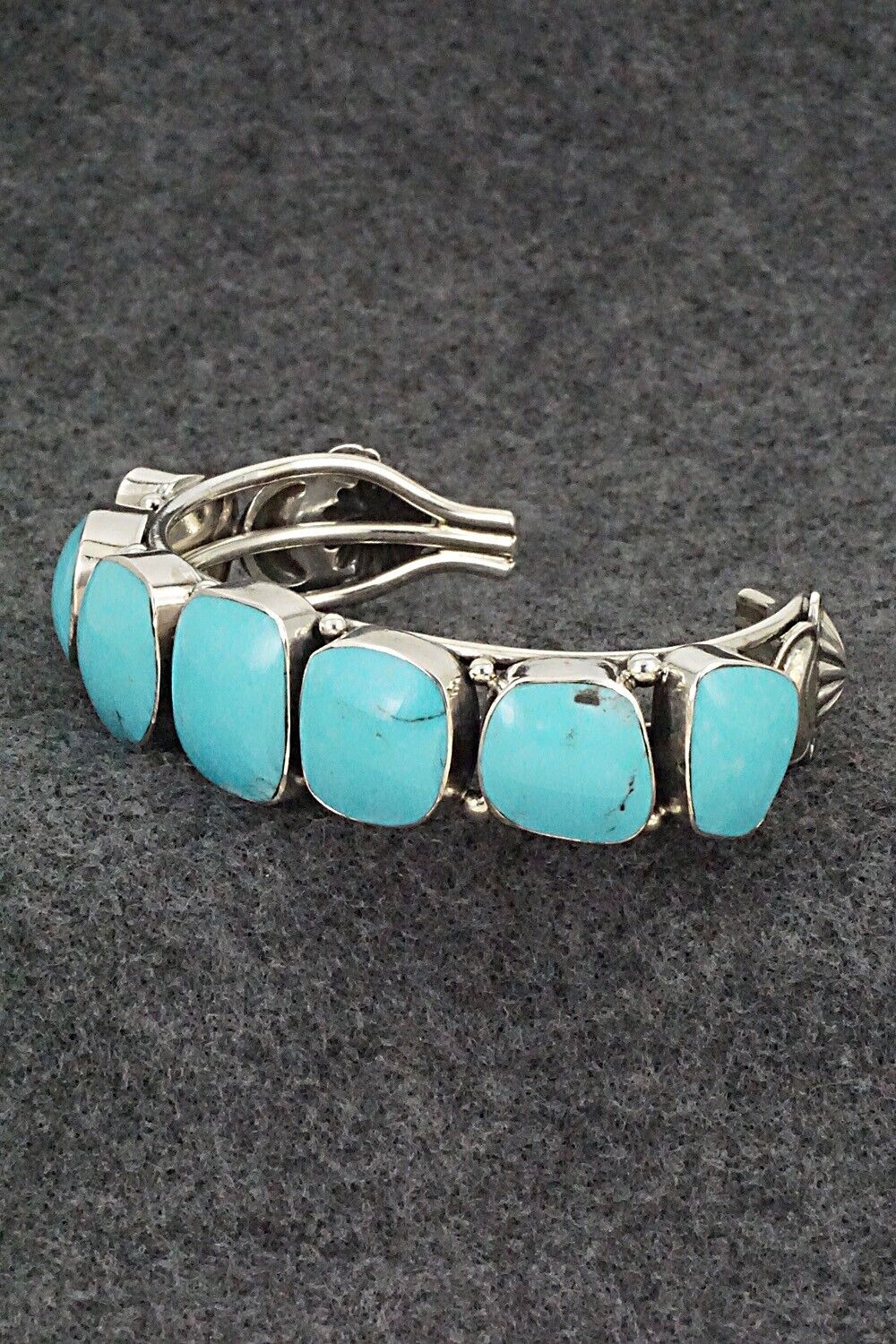 Turquoise & Sterling Silver Bracelet - Irvin Tsosie