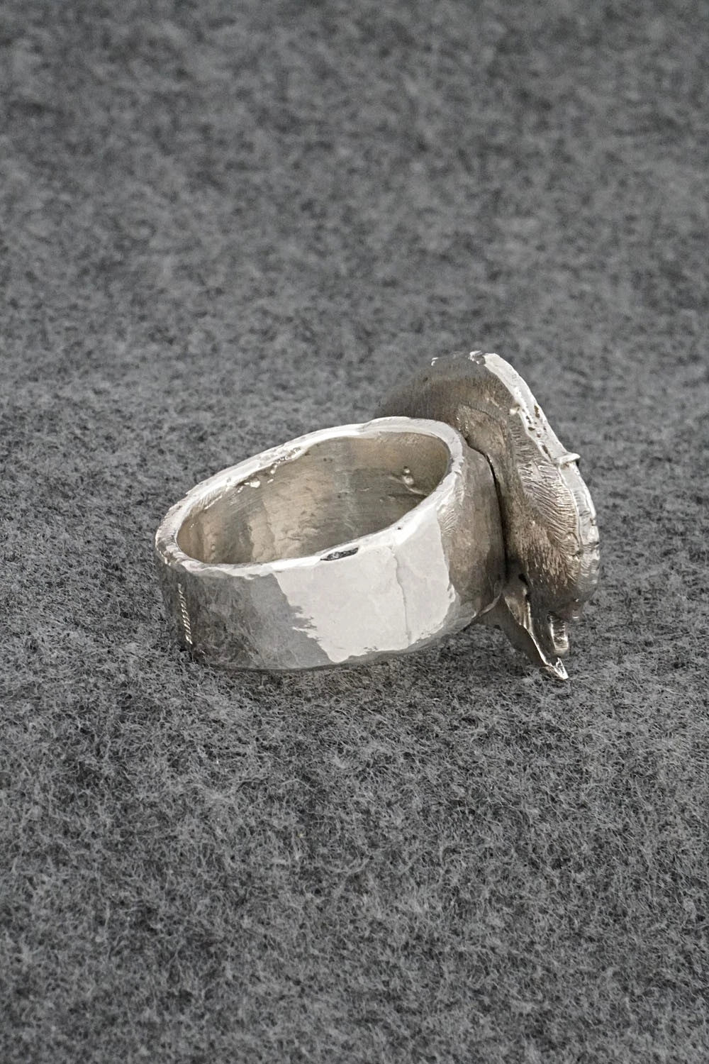 Sterling Silver Ring - Virick Laweka - Size 14