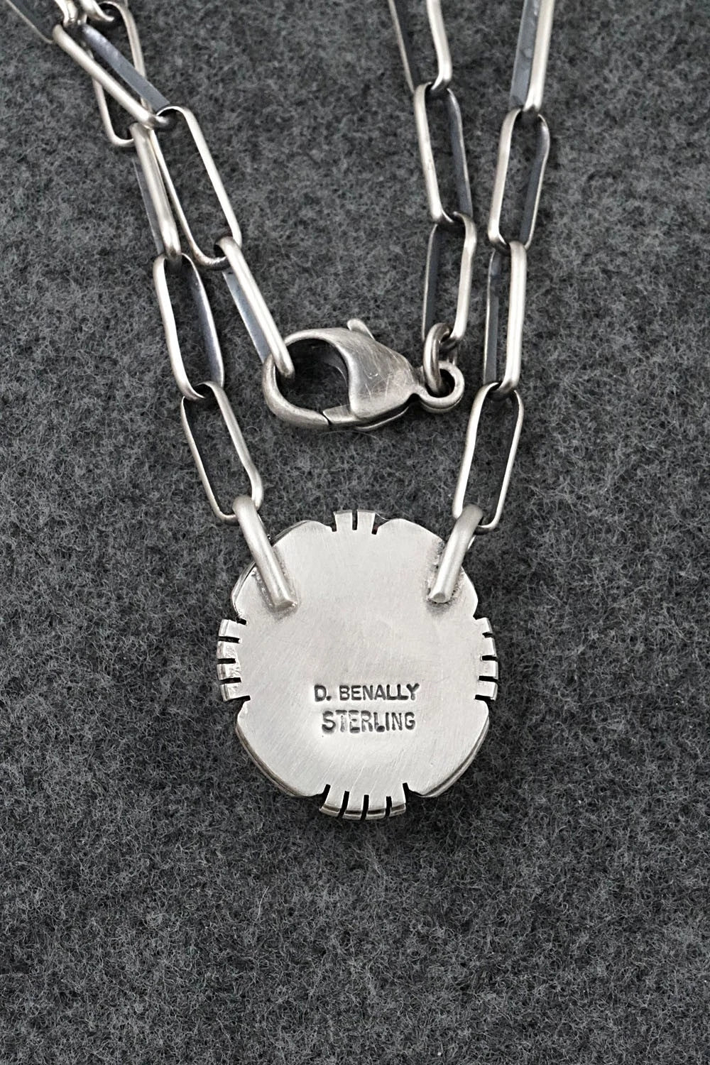 Turquoise & Sterling Silver Necklace - Daniel Benally