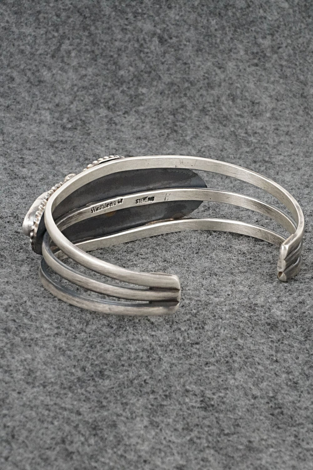 Turquoise & Sterling Silver Bracelet - Kathleen Chavez