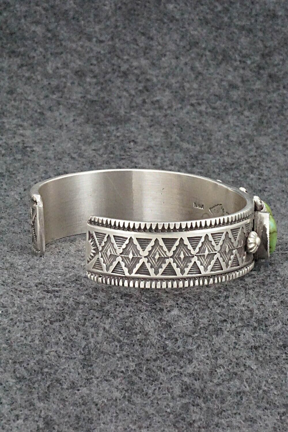Turquoise and Sterling Silver Bracelet - Calvin Martinez