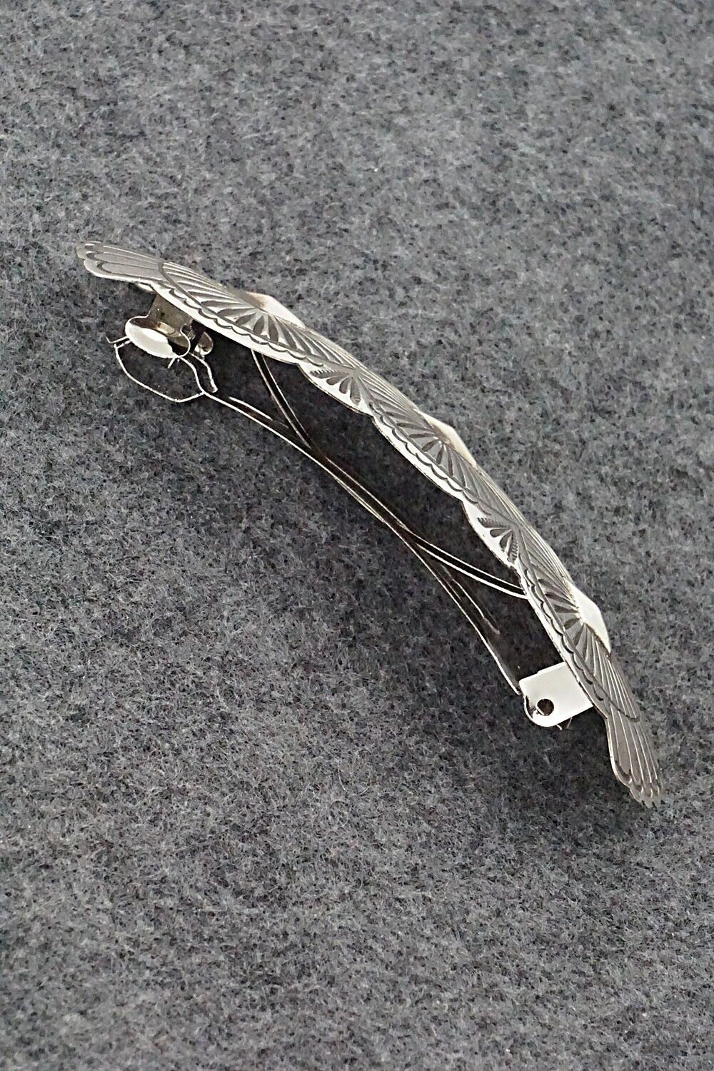 Sterling Silver Hair Barrette - Arlene Soce