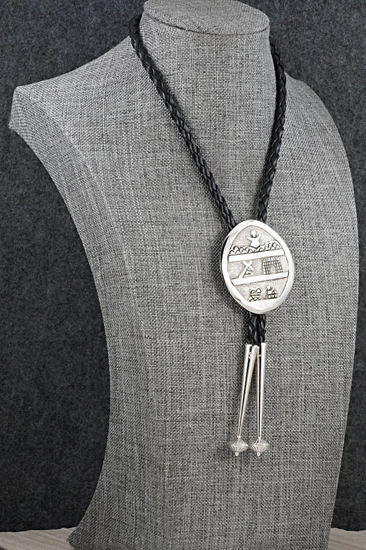 Sterling Silver Bolo Tie - Roger John